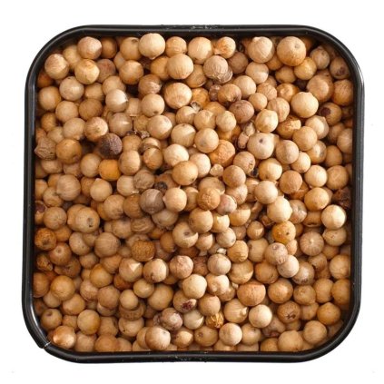 Geräucherter weißer Bio Pfeffer 50 g, ganz, Mill & Mortar