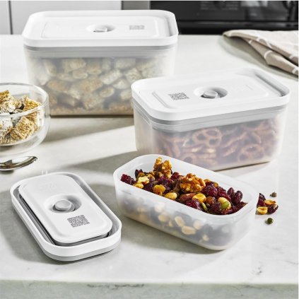 Vakuum Boxset FRESH & SAVE, 3er-Set, weiß, Kunststoff, Zwilling