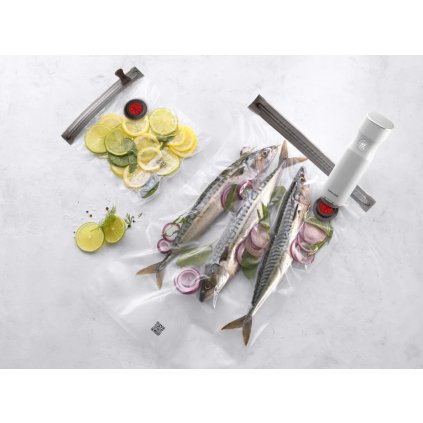 Vakuum Beutelset FRESH & SAVE L, 3er-Set, klar, Kunststoff, Zwilling
