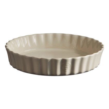 Kuchenform O 24 cm Creme Clay Emile Henry
