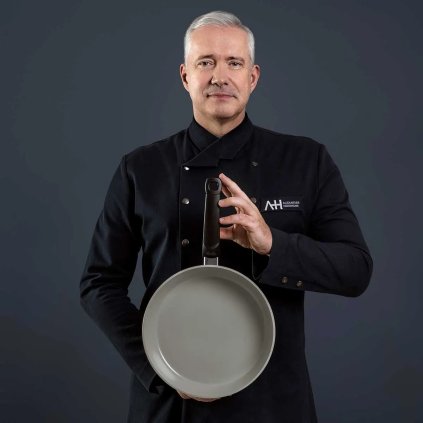 Universalpfanne CERATAL COMFORT 26 cm, beige, Aluminium, Fissler