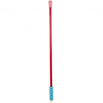 
                    
                          Wand Dekoleuchte SUPERLINEA 141,5 cm, rot, Holz/Kunststoff, Seletti                    
                