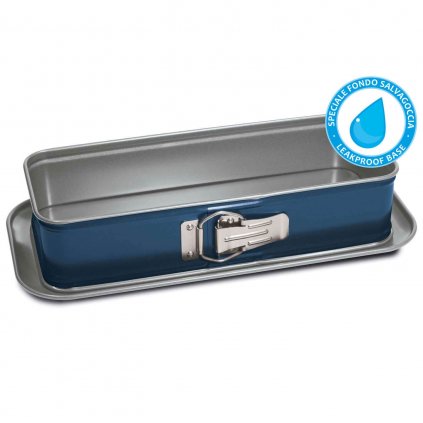 Bischofsbrot Backform XBAKE 30 cm, blau, Stahl, Guardini