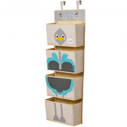 Kinder Wandorganizer OSTRICH 94 cm, beige, 3 Sprouts