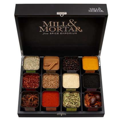 Aufbewahrungsbox für 12 Dosen, Mill & Mortar