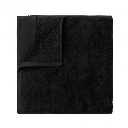 Handtuch RIVA, 2er-Set, 30 x 50 cm, schwarz, Blomus