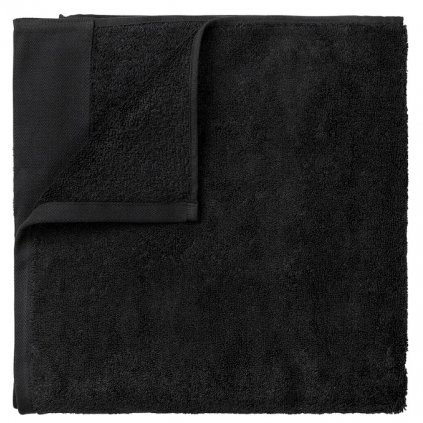 Badetuch RIVA 70 x 140 cm, schwarz, Blomus