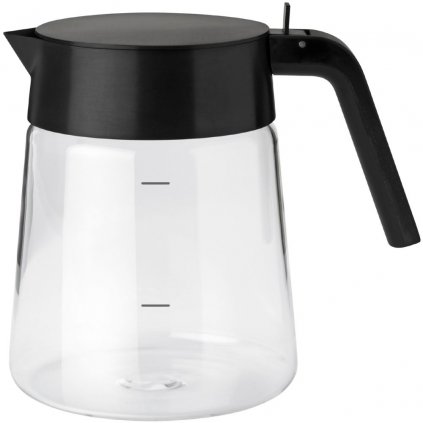 Servierkanne NOHR 1,2 l, schwarz, Glas, Stelton