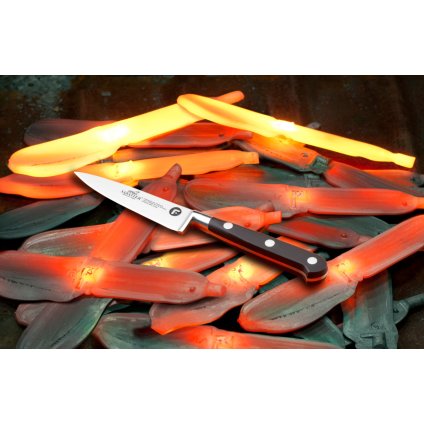 Allzwecksmesser IDÉAL 10 cm, Edelstahlnieten, schwarz, Lion Sabatier