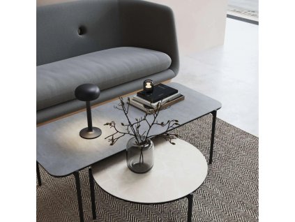 Tischlampe tragbar EMENDO 29 cm, LED, schwarz, Eva Solo