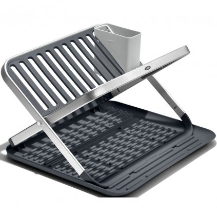 Abtropfgestell GOOD GRIPS 42 cm, grau, Kunststoff, OXO