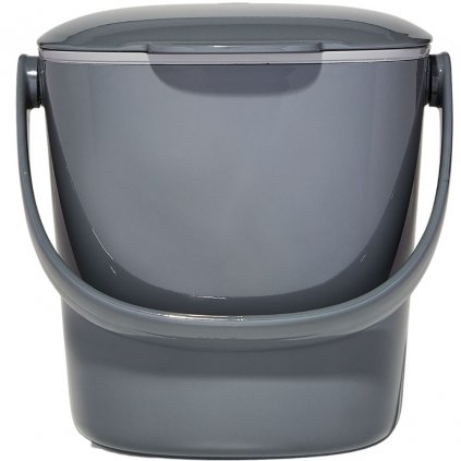 Biotonne EASY-CLEAN GOOD GRIPS 2,83 l, grau, kunststoff, OXO