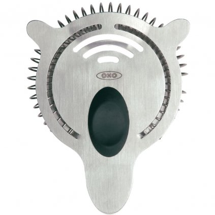 Cocktail Strainer STEEL 10 cm, silber, Edelstahl, OXO