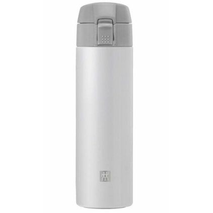 Isolierflasche 450 ml, weiß, edelstahl, Zwilling