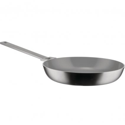 Bratpfanne CONVIVIO 24 cm, Edelstahl, Alessi