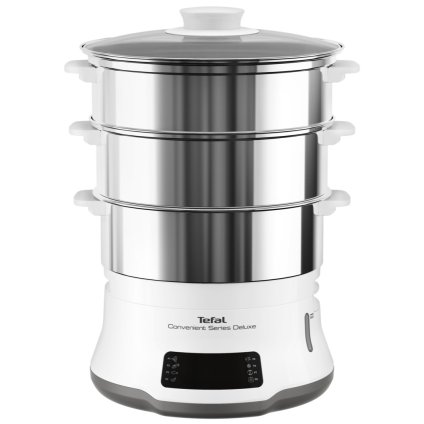 Dampfgarer CONVENIENT SERIES DELUXE VC502D10 9 l, weiß, Tefal