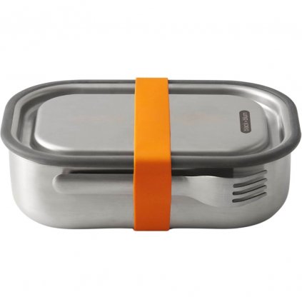 Lunchbox 1 l, orange, Edelstahl, Black+Blum