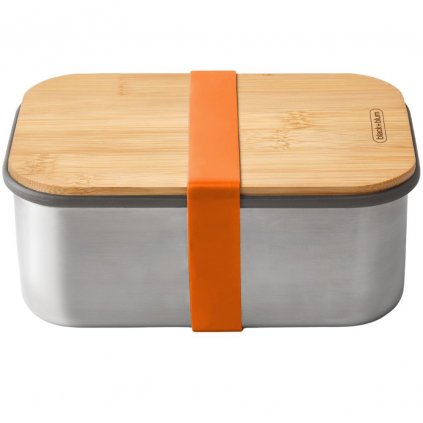 Lunchbox 1,25 l, orange, Edelstahl, Black+Blum