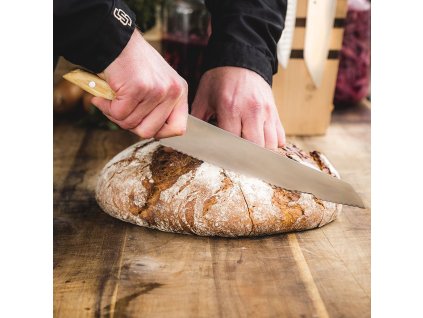Bäckermesser VIVUM 26 cm, Stahl, braun, F.DICK