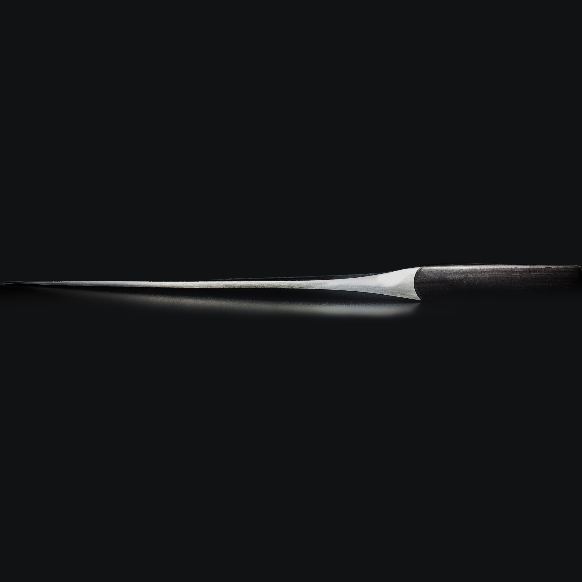 Chefmesser Kochmesser THE KNIFE GRENADILL DAMASCUS 26 cm, braun, Güde
