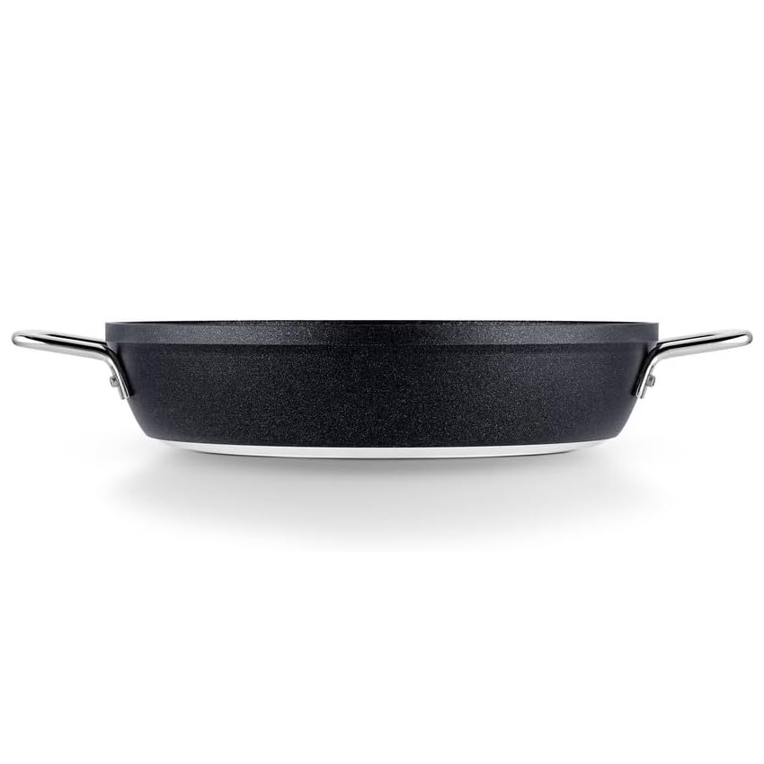 Servierpfanne ADAMANT 32 cm, schwarz, Aluminium, Fissler