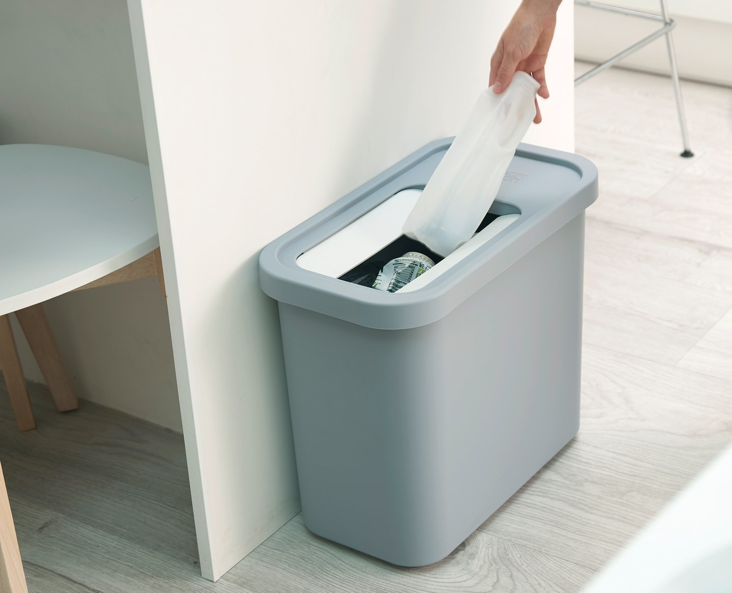 Mülleimer GORECYCLE 30111 32 l, Mülltrennsystem, grau, Joseph Joseph