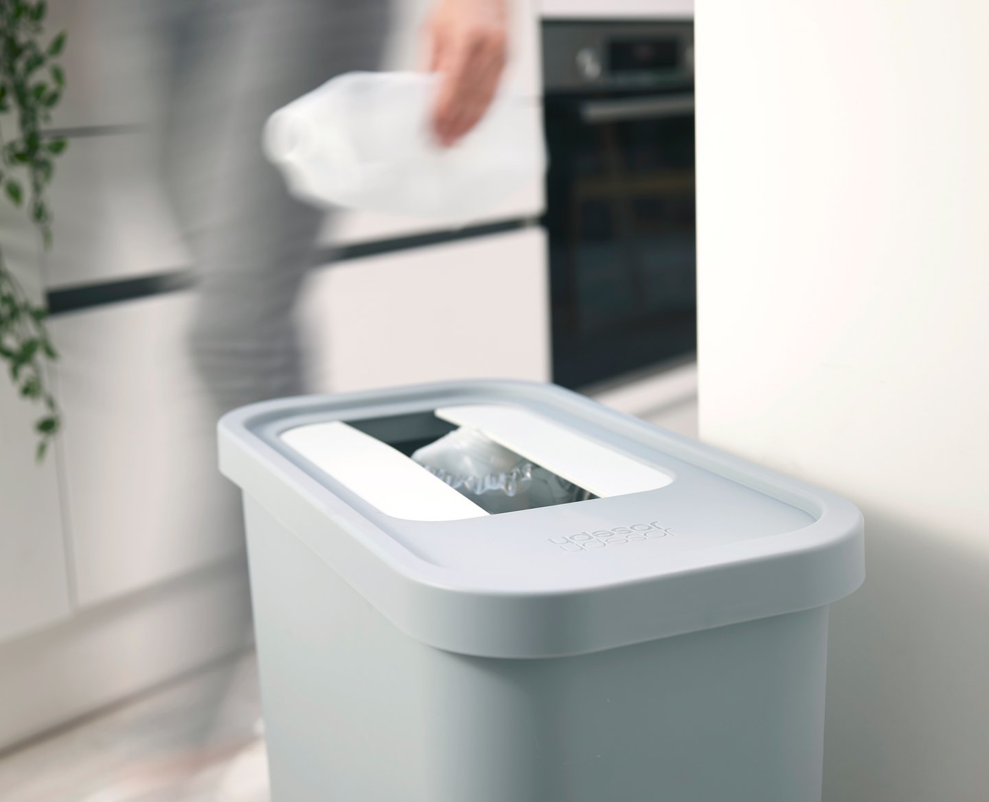 Mülleimer GORECYCLE 30111 32 l, Mülltrennsystem, grau, Joseph Joseph