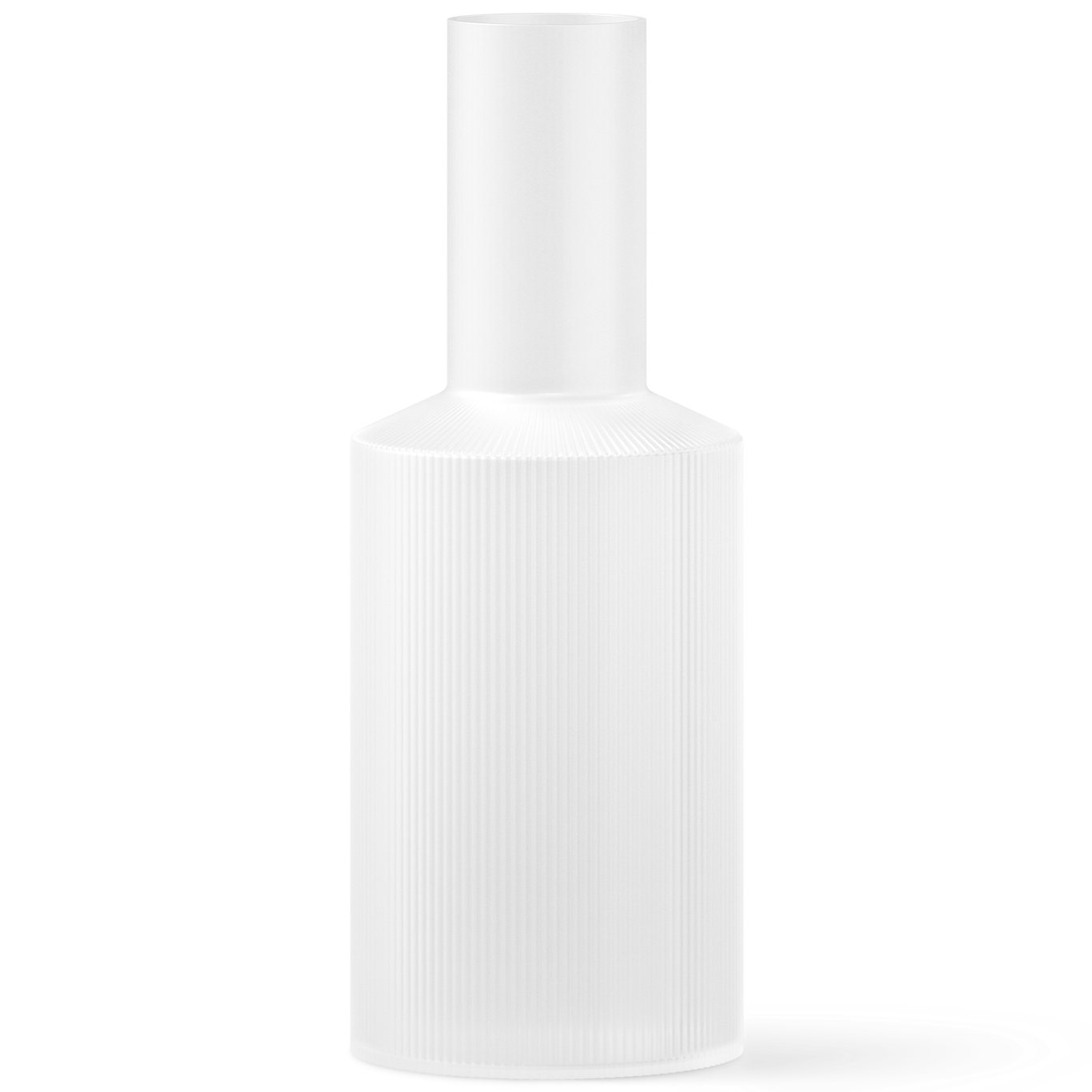 Wasserkaraffe RIPPLE 1 l, weiß, glas, Ferm LIVING