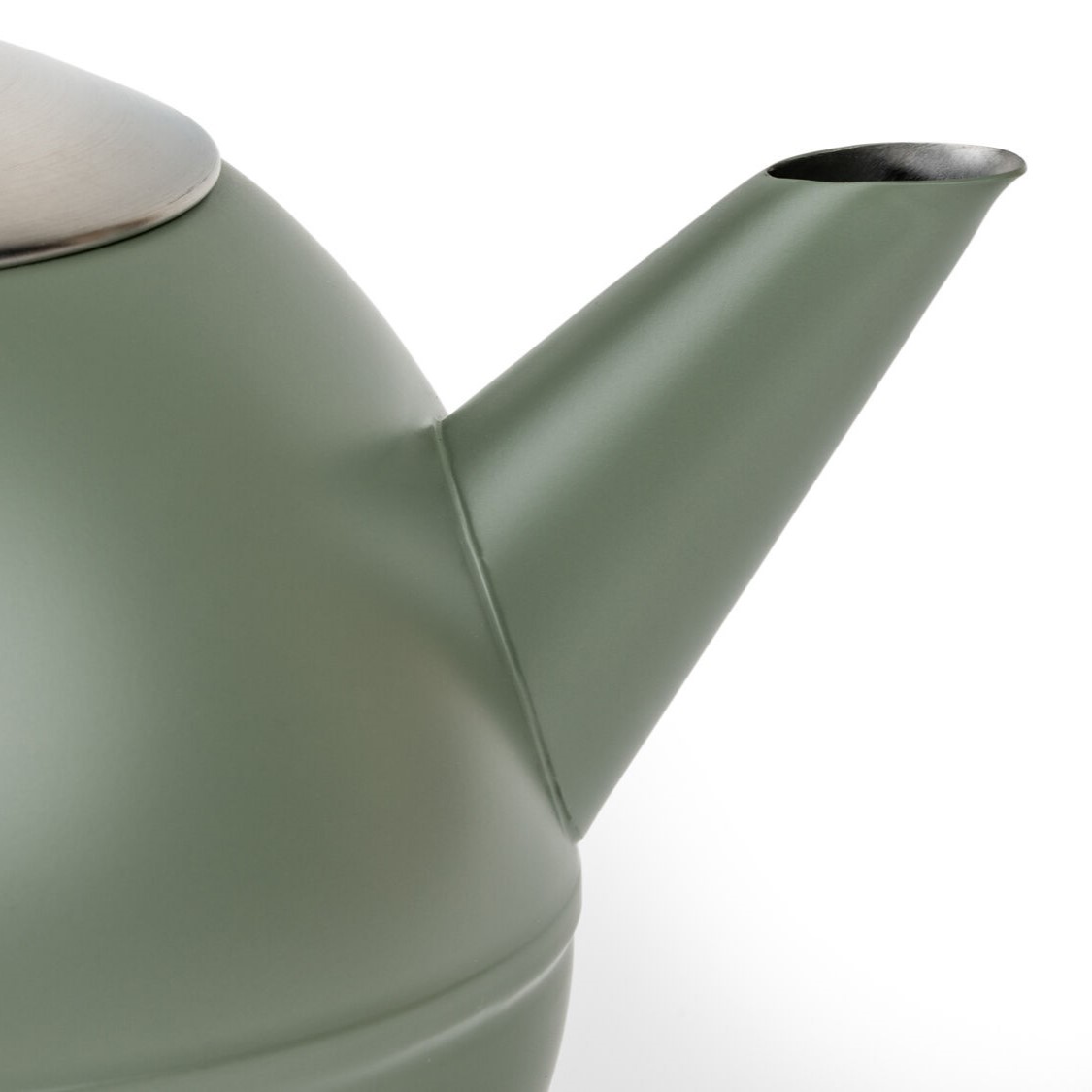 219386 5 cajova konvice duet bella ronde 1 2 l armadni zelena nerezova ocel bredemeijer