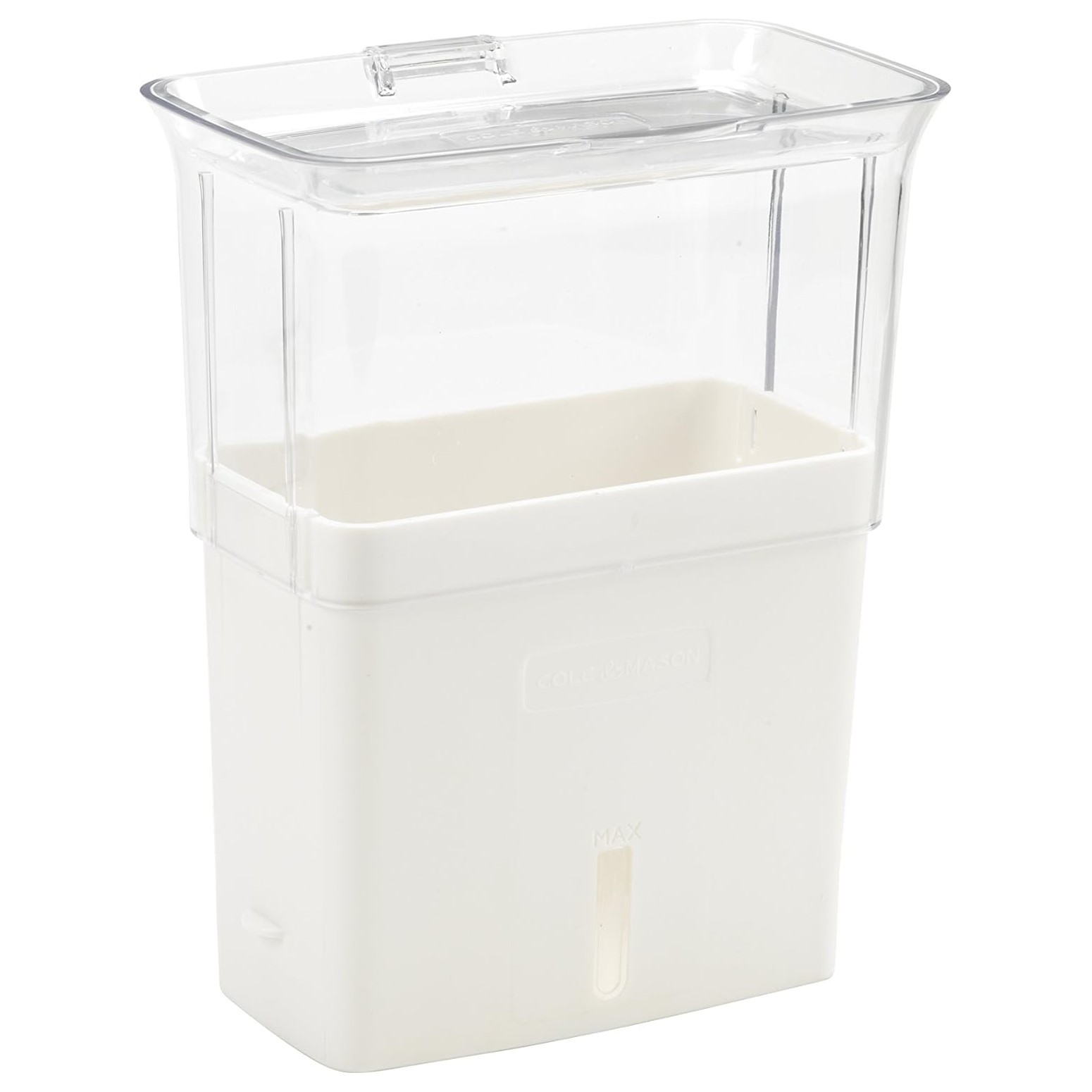 219542 3 kvetinac tealby 15 cm bila plast cole mason