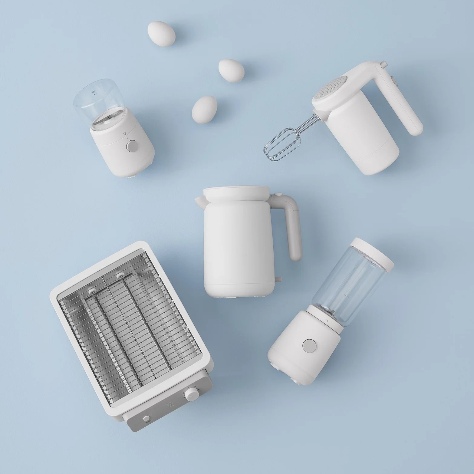 220232 3 smoothie mixer foodie 500 ml bila plast rig tig