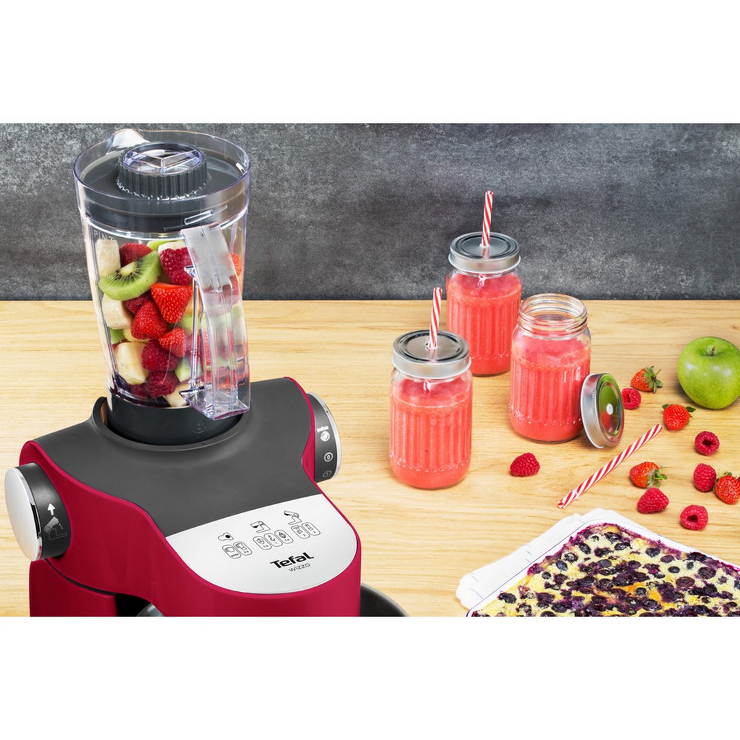 Küchenmaschine WIZZO, rot, Tefal