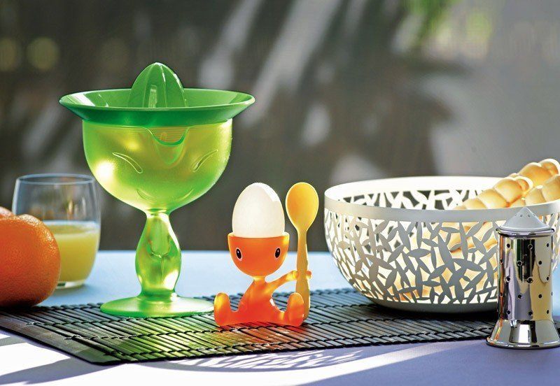 Obstschale CACTUS! 21 cm, weiß Alessi
