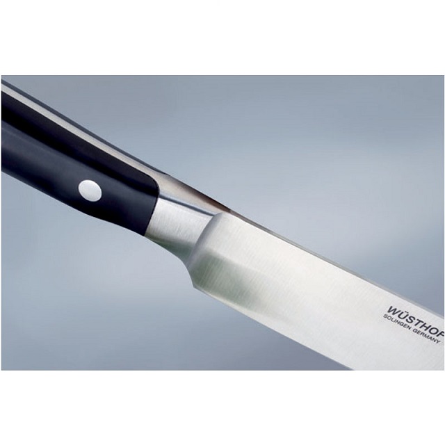 Schinkenmesser IKON 14 cm, gezahnte Klinge, Wüsthof