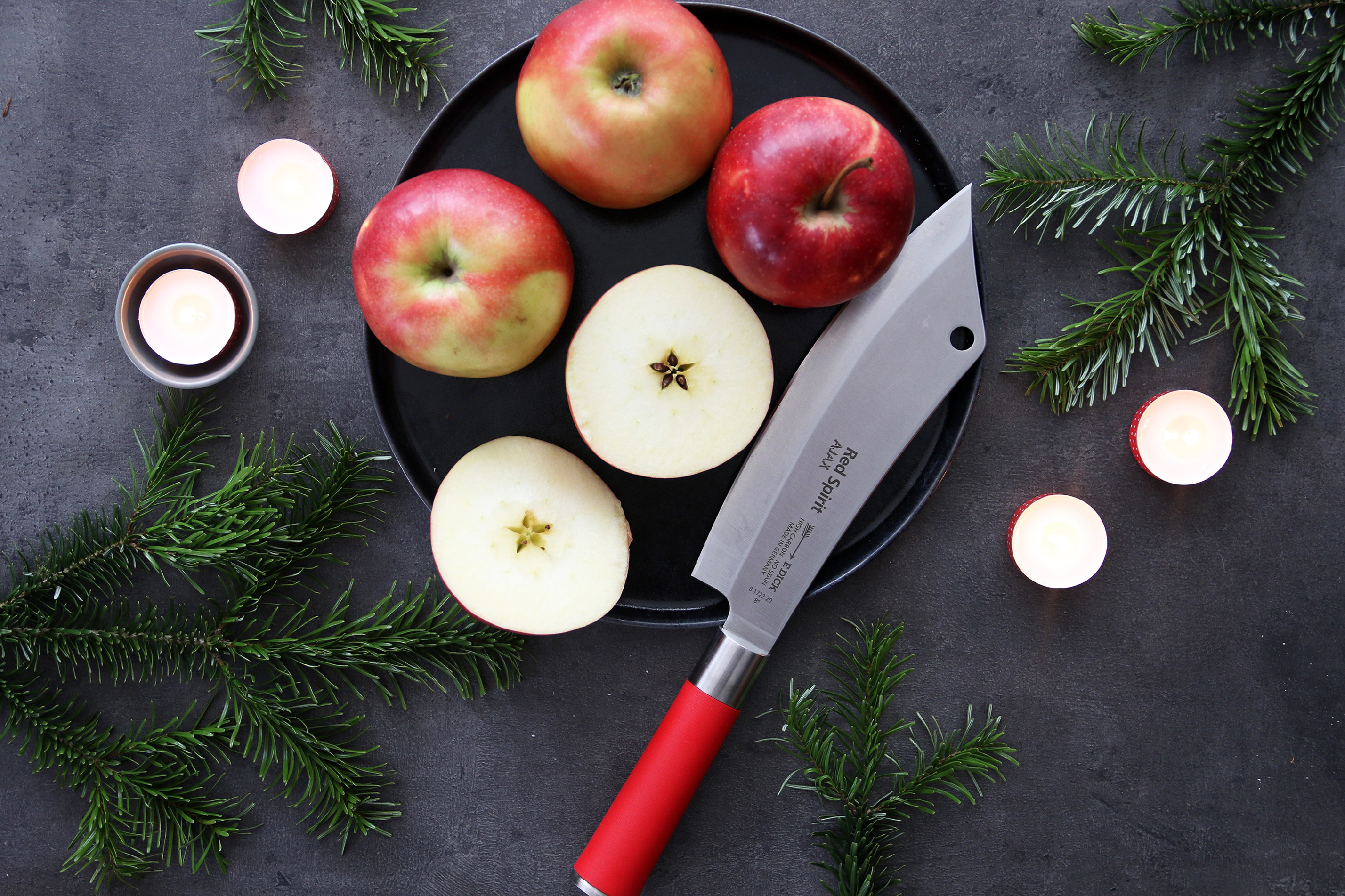 Chefmesser Kochmesser AJAX RED SPIRIT 20 cm, F.Dick