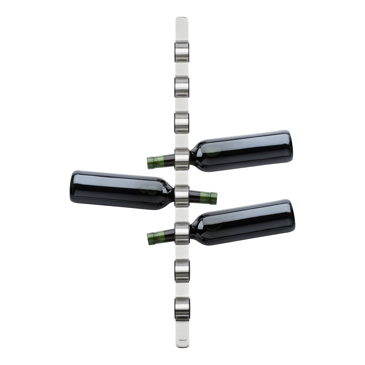 Weinregal Weinflaschen Wandhalter CIOSO, Edelstahl matt, Blomus