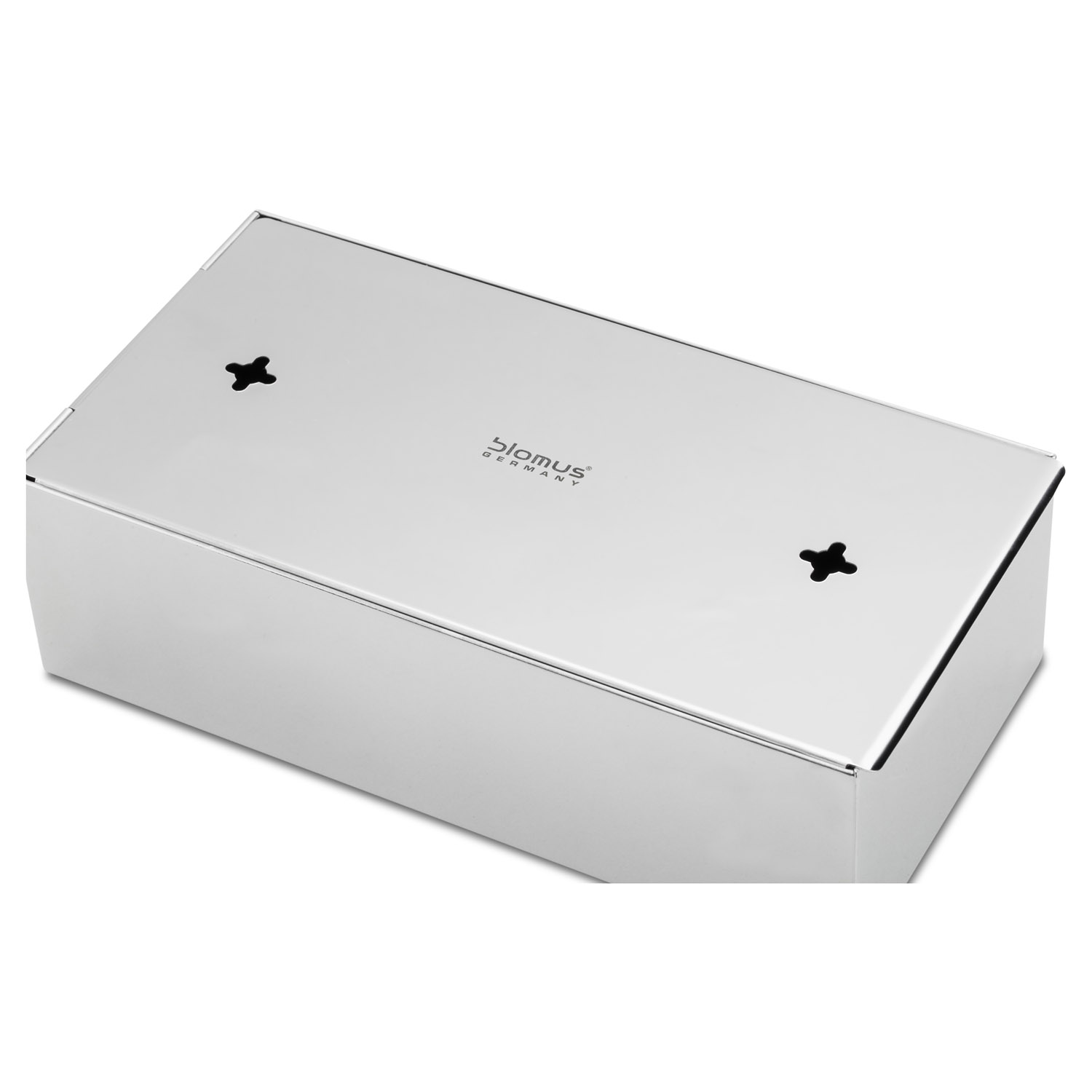 Kosmetiktücherbox NEXIO, Edelstahl poliert, Blomus