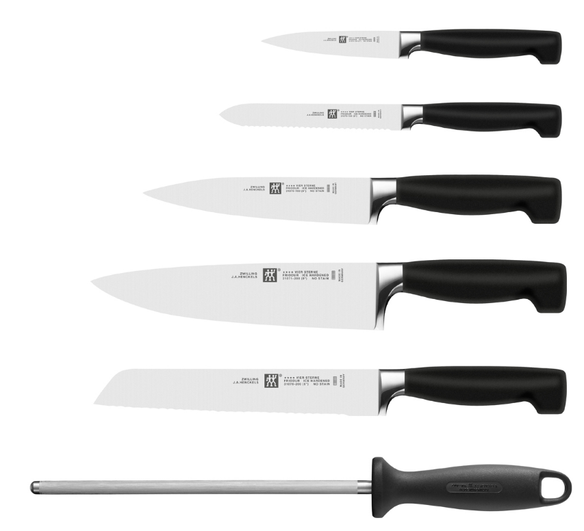 Messerblock Set FOUR STAR, 7-teilig, Zwilling