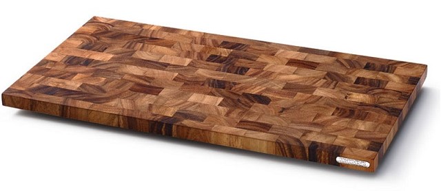Schneidebrett 54 x 29 cm, braun, Holz, Continenta