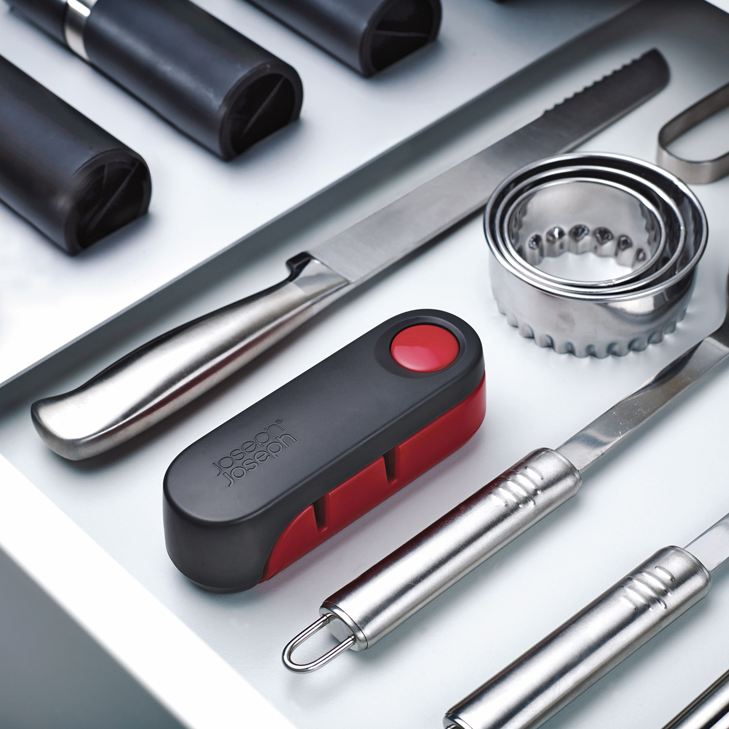 Messerschärfer ROUTE, klappbar, Joseph Joseph