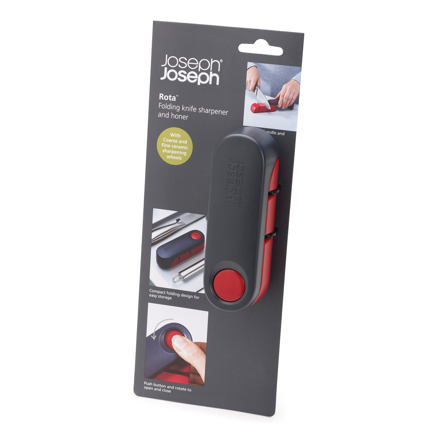 Messerschärfer ROUTE, klappbar, Joseph Joseph