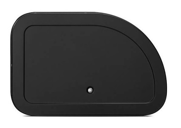 Rollbrotkasten ROLL TOP 44,5 cm, mattschwarz, Brabantia
