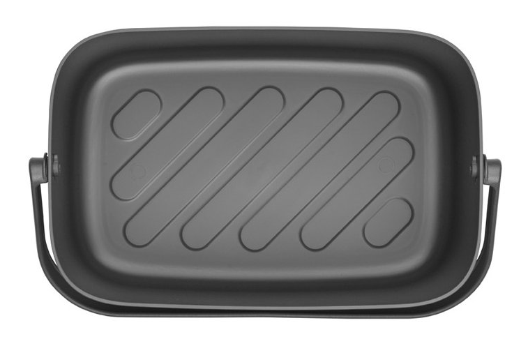 Brotkasten mit Schneidebrett 39,5 cm, grau, Brabantia