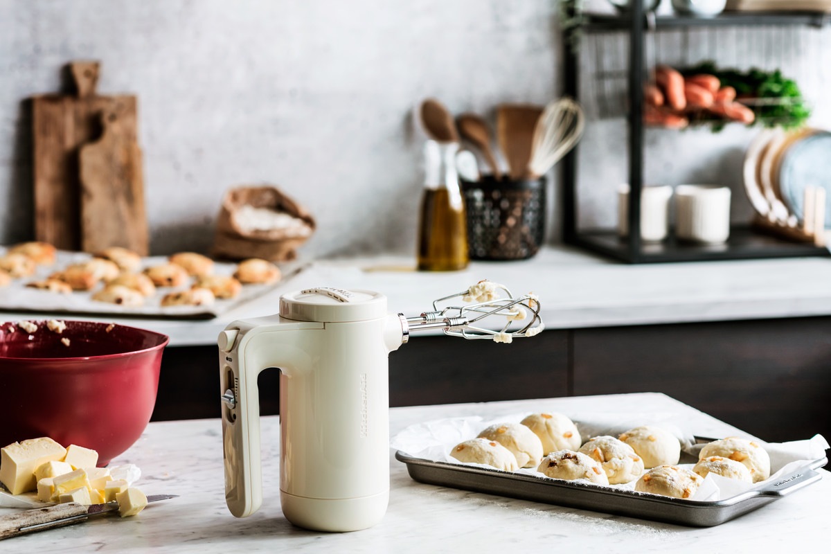 Handmixer 5KHMB732EDG, kabellos, dunkelgrau matt, KitchenAid