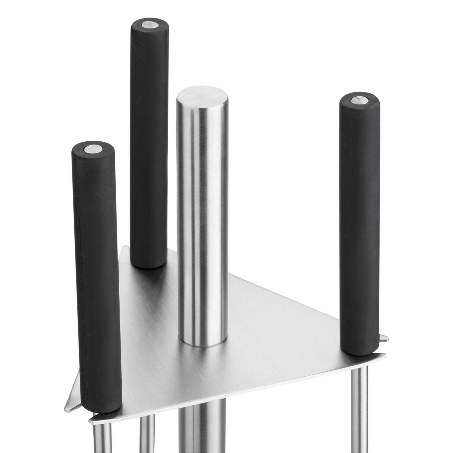Satz Kaminwerkzeuge Chimo mit dreieckig Stand Blomus