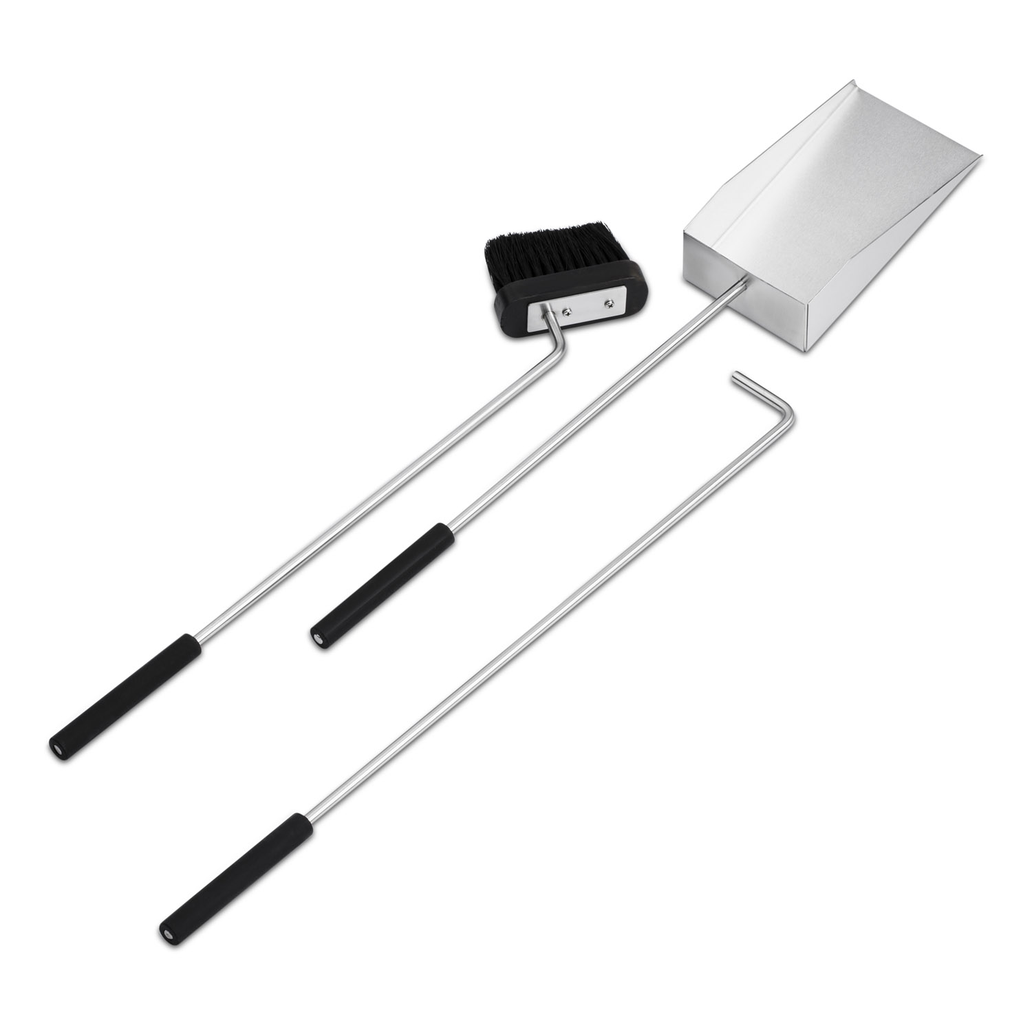 Satz Kaminwerkzeuge Chimo mit dreieckig Stand Blomus