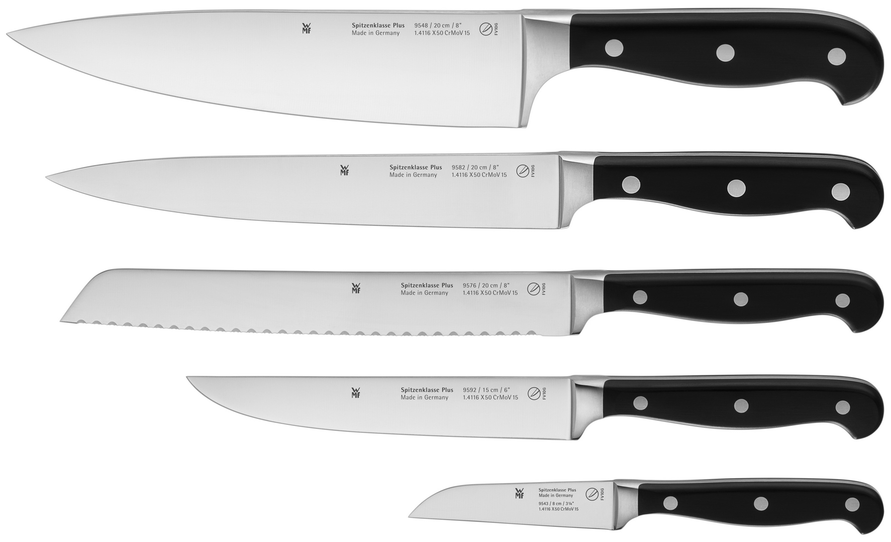 Messerset SPITZENKLASSE PLUS PC, 5-teilig, WMF