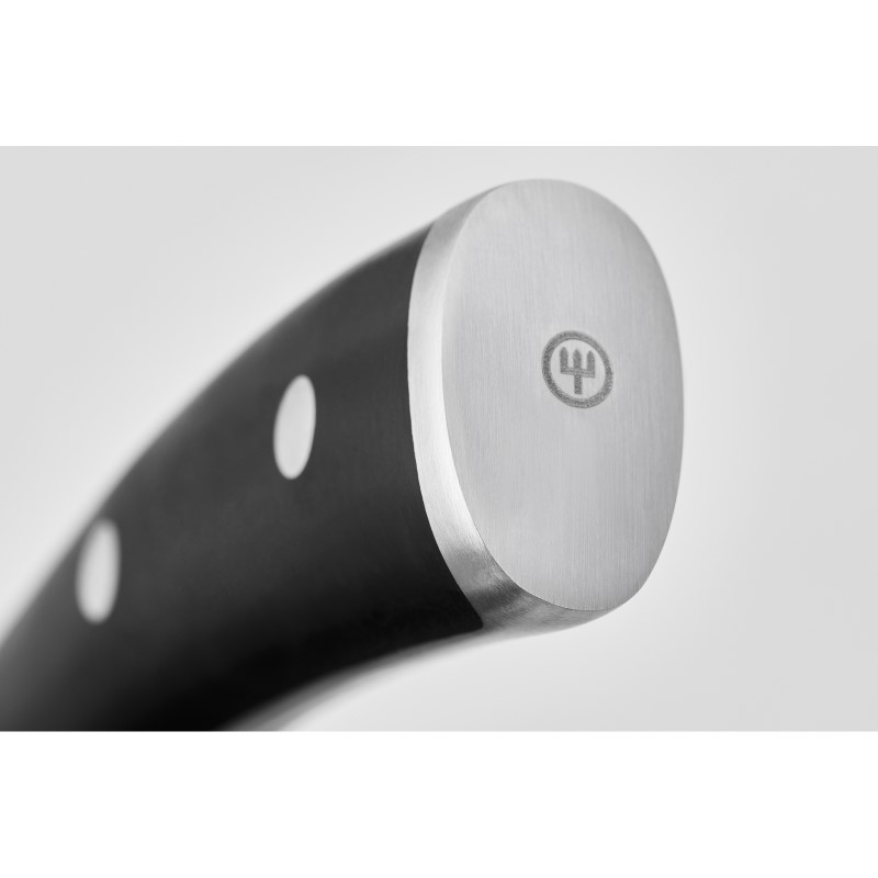Santoku Messer CLASSIC IKON 14 cm, mit ovalen Rillen, Wüsthof