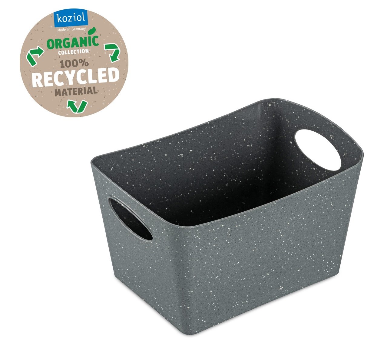 Aufbewahrungsbox BOXXX S 1 l, Naturgrau, Koziol