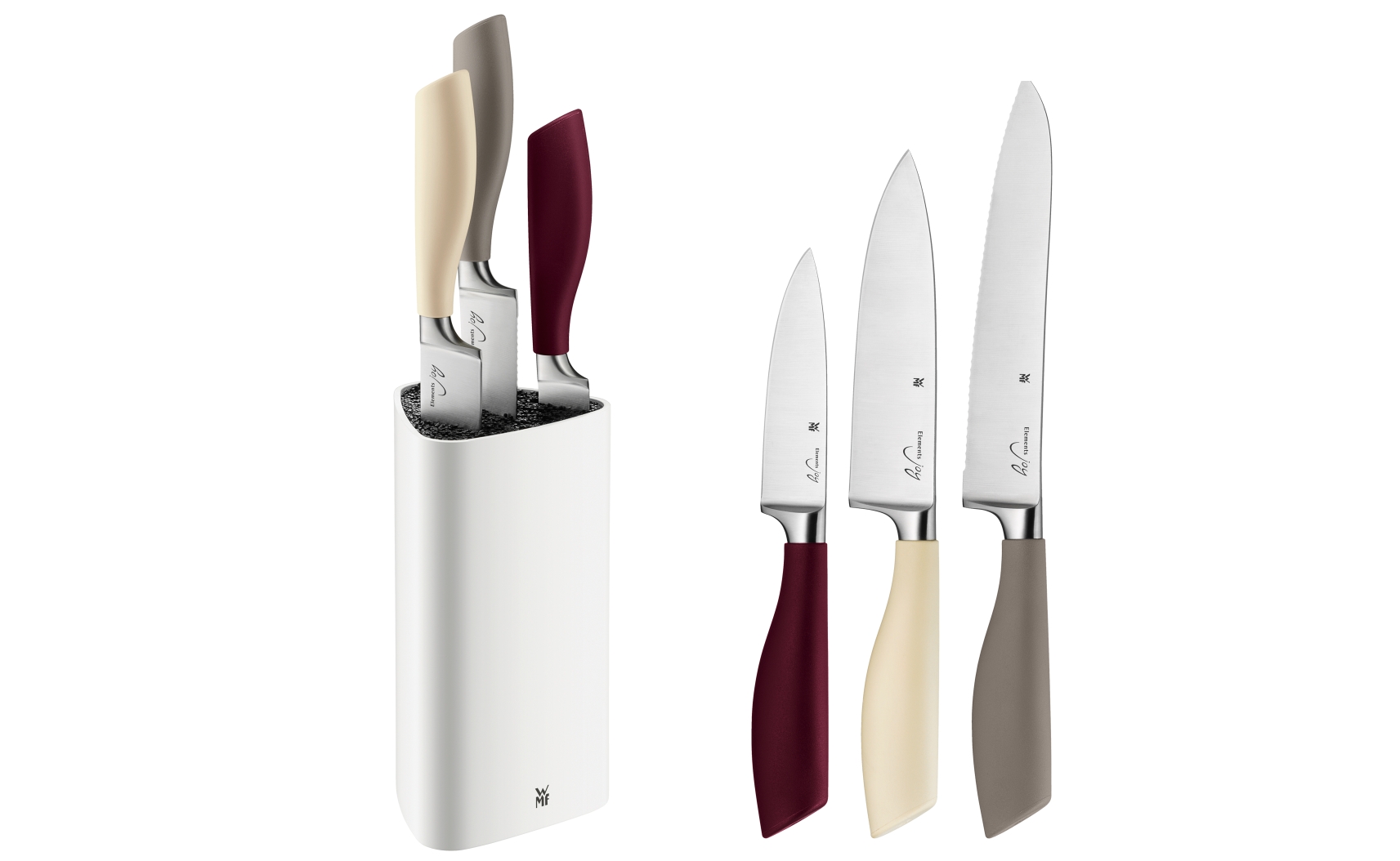 Satz Messer mit block Elements "Freude" WMF